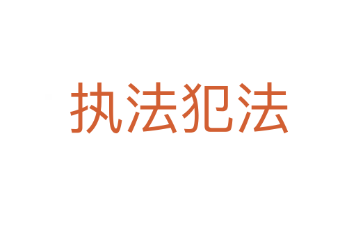 执法犯法
